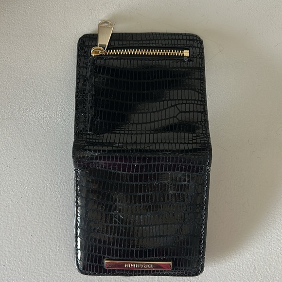 Brahmin Jane Black Andromeda Wallet in EUC - Picture 3 of 6